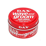 DAX Wave&Groom - Помада для волос Красная банка, 35 гр.