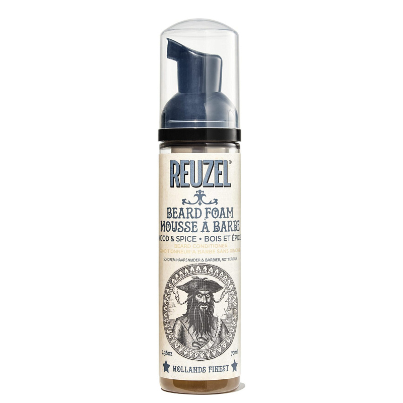Reuzel Beard Foam Wood & Spice кондиционер-пена для ухода за бородой 70 мл | Max Moore