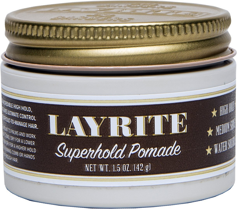 Layrite Superhold pomade супер фиксация 42 гр. | Max Moore