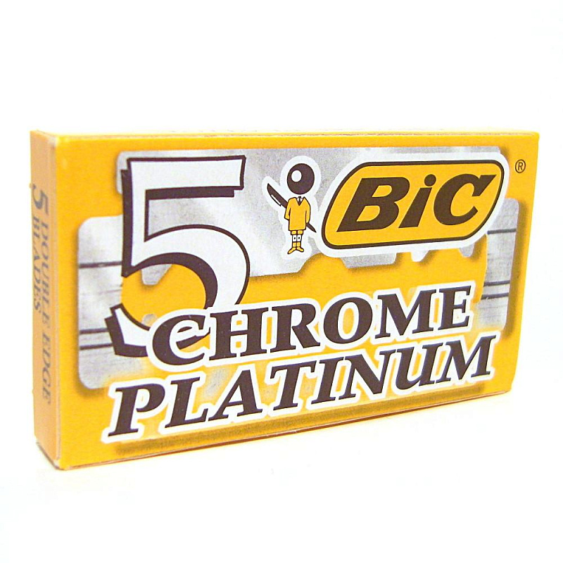 Сменные лезвия Bic Chrome Platinum, 5 шт | Max Moore