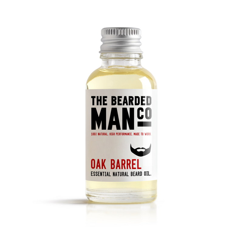 Масло для бороды The Bearded Man Company, Oak Barrel (Дубовая бочка), 30 мл | Max Moore