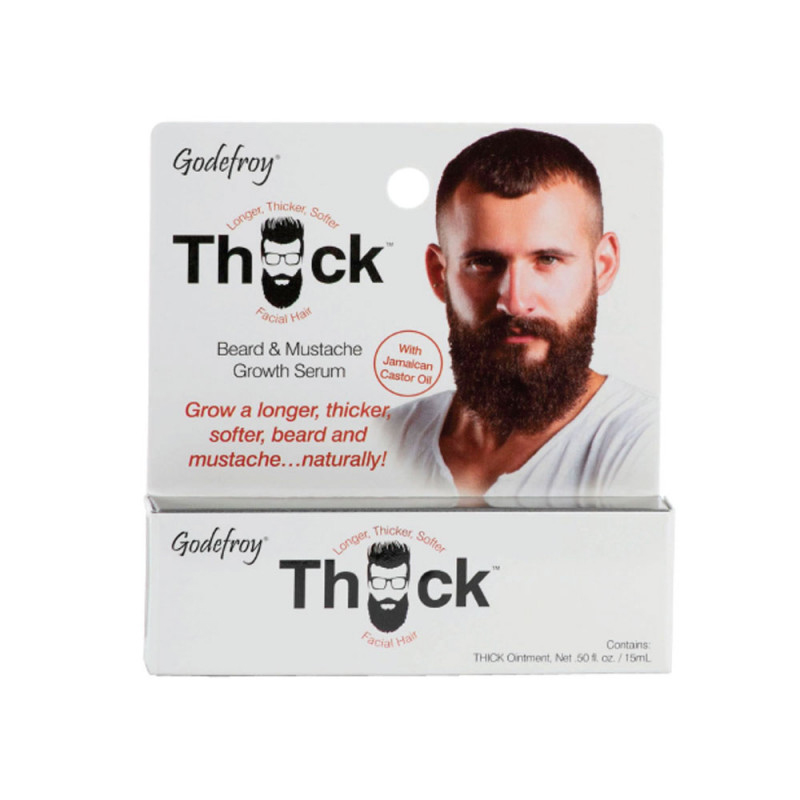 Godefroy Thick Beard&Mustache Growth Serum Масло-активатор роста для бороды и усов, 15 мл | Max Moore