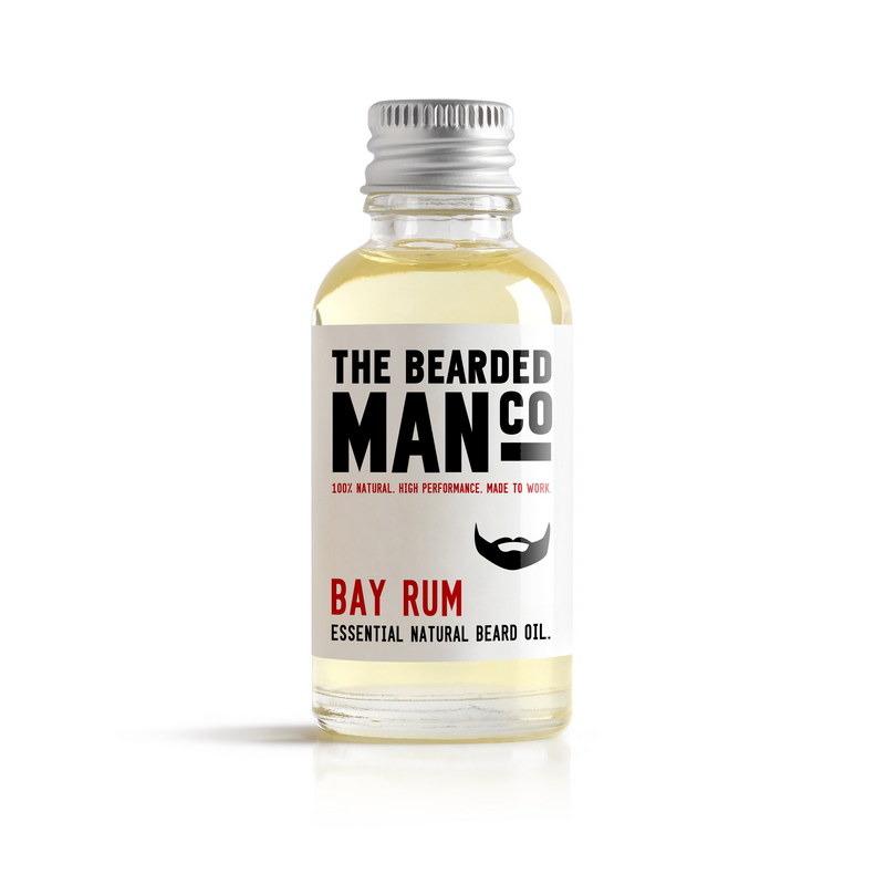 Масло для бороды The Bearded Man Company, Bay Rum (Карибский ром), 30 мл | Max Moore