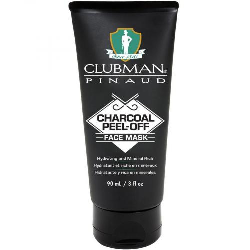 Clubman Charcoal Peel-Off Face Mask Очищающая черная маска для лица на основе угля, 90 мл | Max Moore