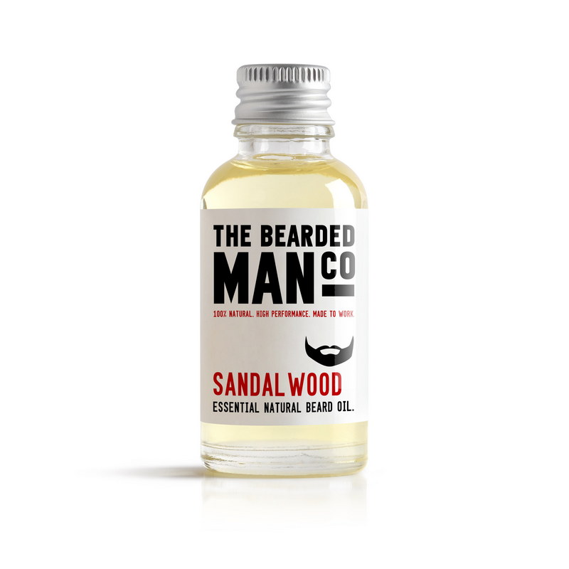 Масло для бороды The Bearded Man Company, Sandalwood (Сандал), 30 мл | Max Moore