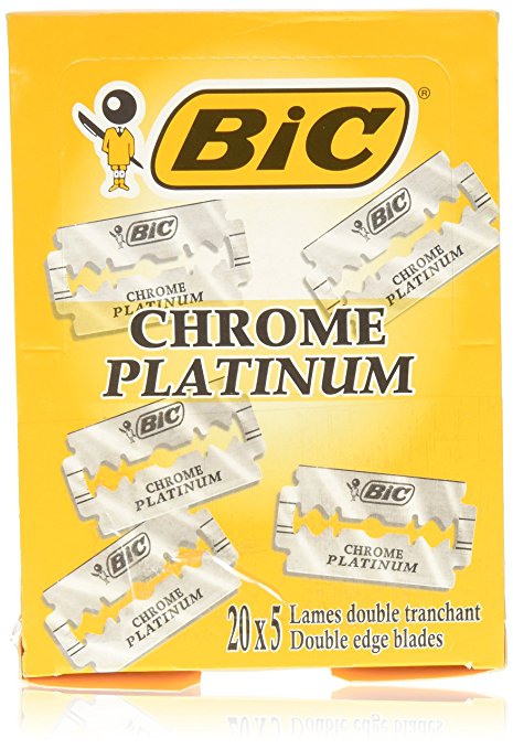Сменные лезвия Bic Chrome Platinum, 100 шт. | Max Moore