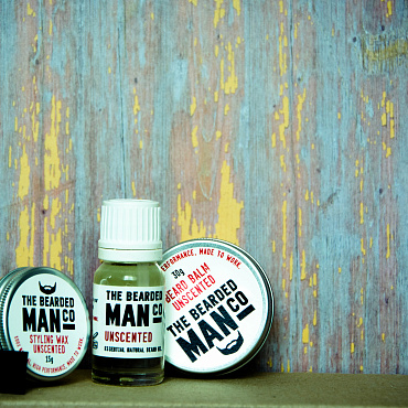 Средства для ухода за бородой без запах от The Bearded Man Company | Max Moore - интернет-магазин мужской косметики