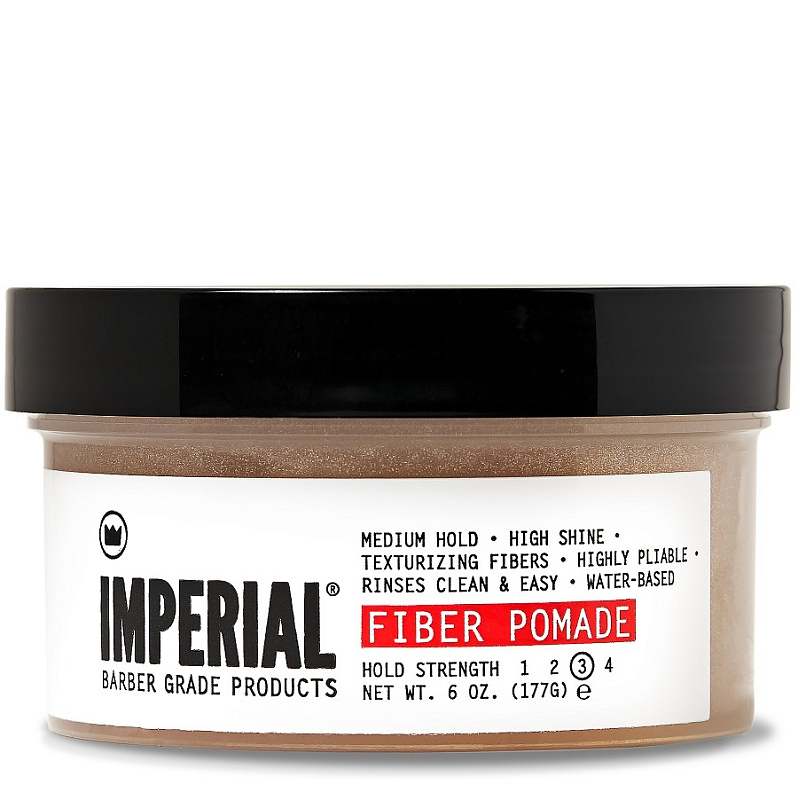 Текстурирующий воск для волос Сильной Фиксации Imperial Barber Fiber Pomade 177 гр | Max Moore