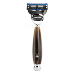 Бритва MUEHLE VIVO, Fusion, смола, цвет рога Бритва MUEHLE VIVO, Fusion, смола, цвет рога