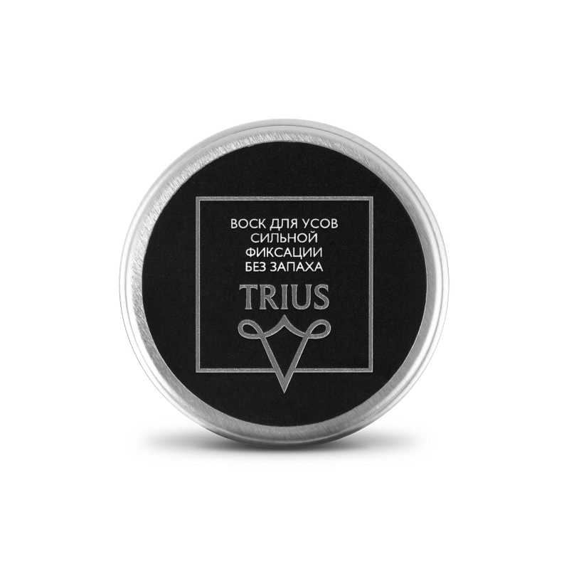 Trius Воск для усов сильной фиксации “Без запаха” 15ml | Max Moore