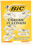 Сменные лезвия Bic Chrome Platinum, 100 шт.
