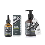 Proraso Cypress Vetiver Комплект для ухода за бородой: масло + шампунь