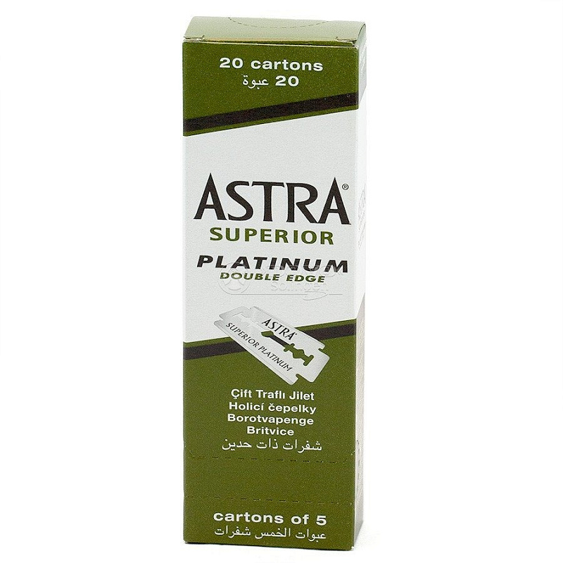 Сменные лезвия Astra Superior Platinum, 100 шт. | Max Moore