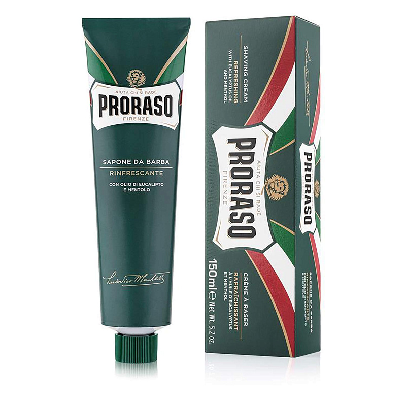 Proraso Green Крем для бритья освежающий Эвкалипт  | Max Moore
