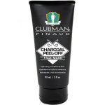 Clubman Charcoal Peel-Off Face Mask Очищающая черная маска для лица на основе угля, 90 мл Clubman Charcoal Peel-Off Face Mask Очищающая черная маска для лица на основе угля, 90 мл