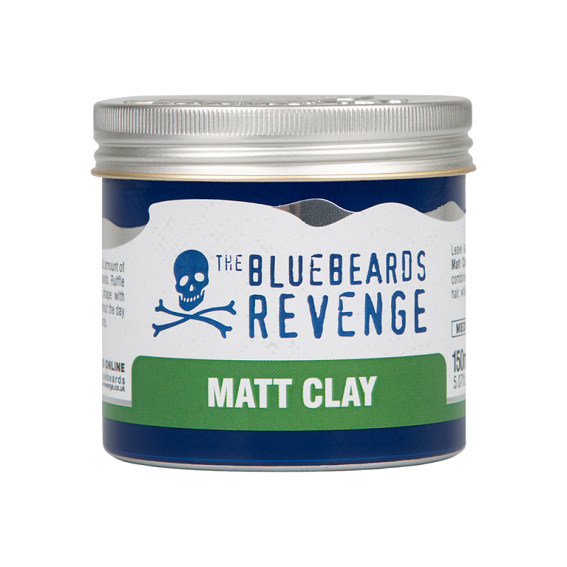 The Bluebeards Revenge Matt Clay - Глина средней фиксации с матовым эфектом | Max Moore