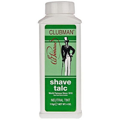 ClubMan Shave Talc Neutral Тальк до/после бритья, 112гр
